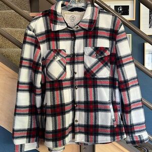 Plaid Sherpa Shacket
